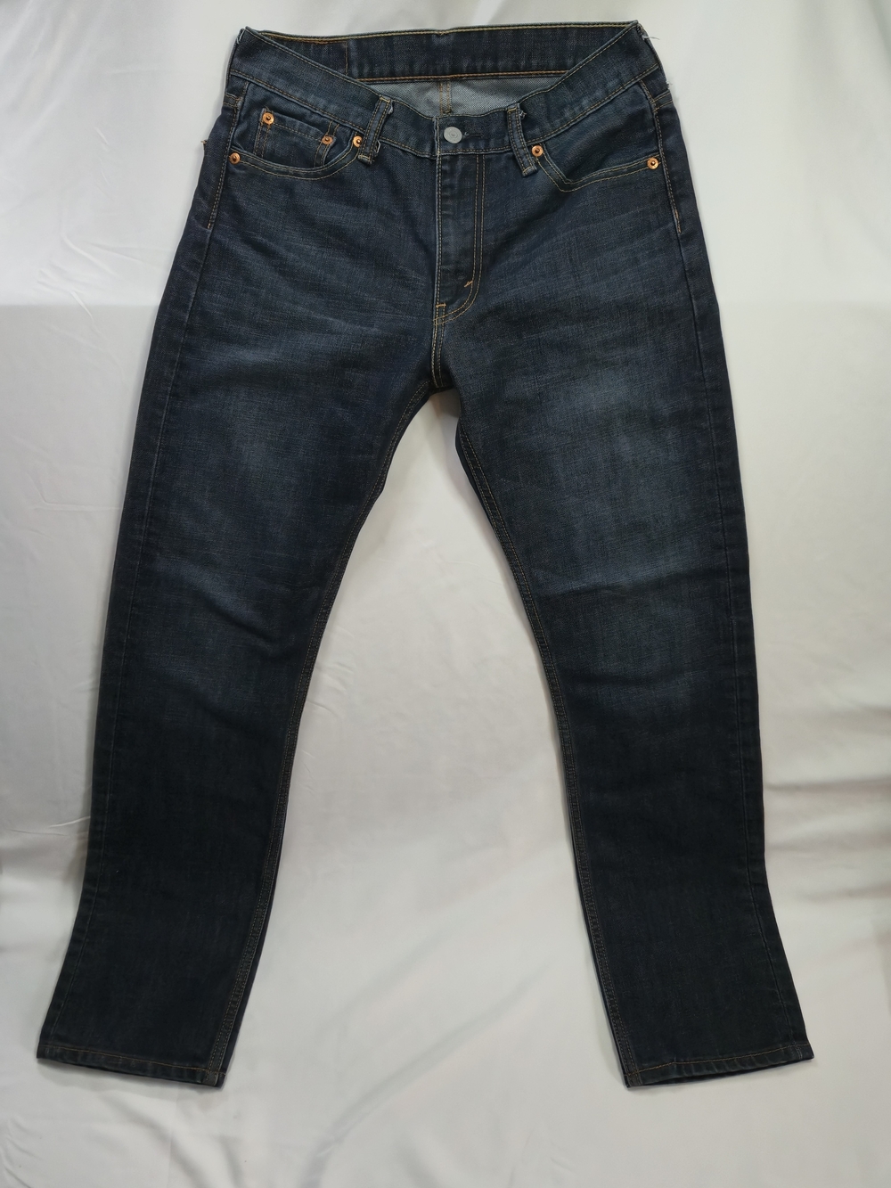 Levi's 513 Men's Dark Blue Slim Straight Jeans